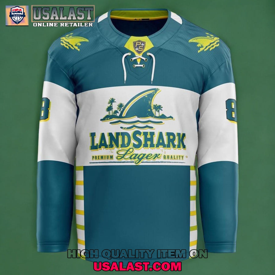Landshark Lager Beer Custom Hockey Jersey