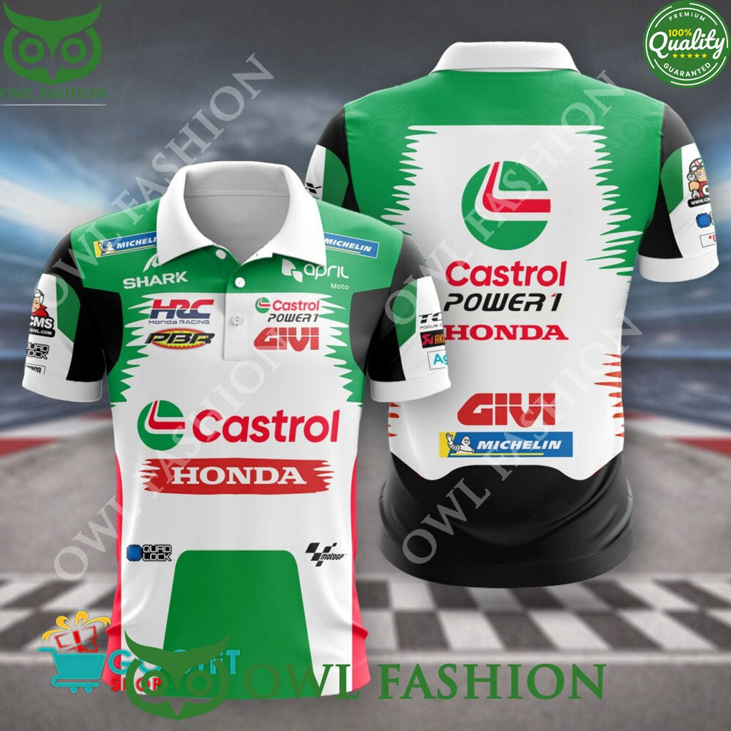 LCR Honda Team 2024 Castrol polo shirt collection