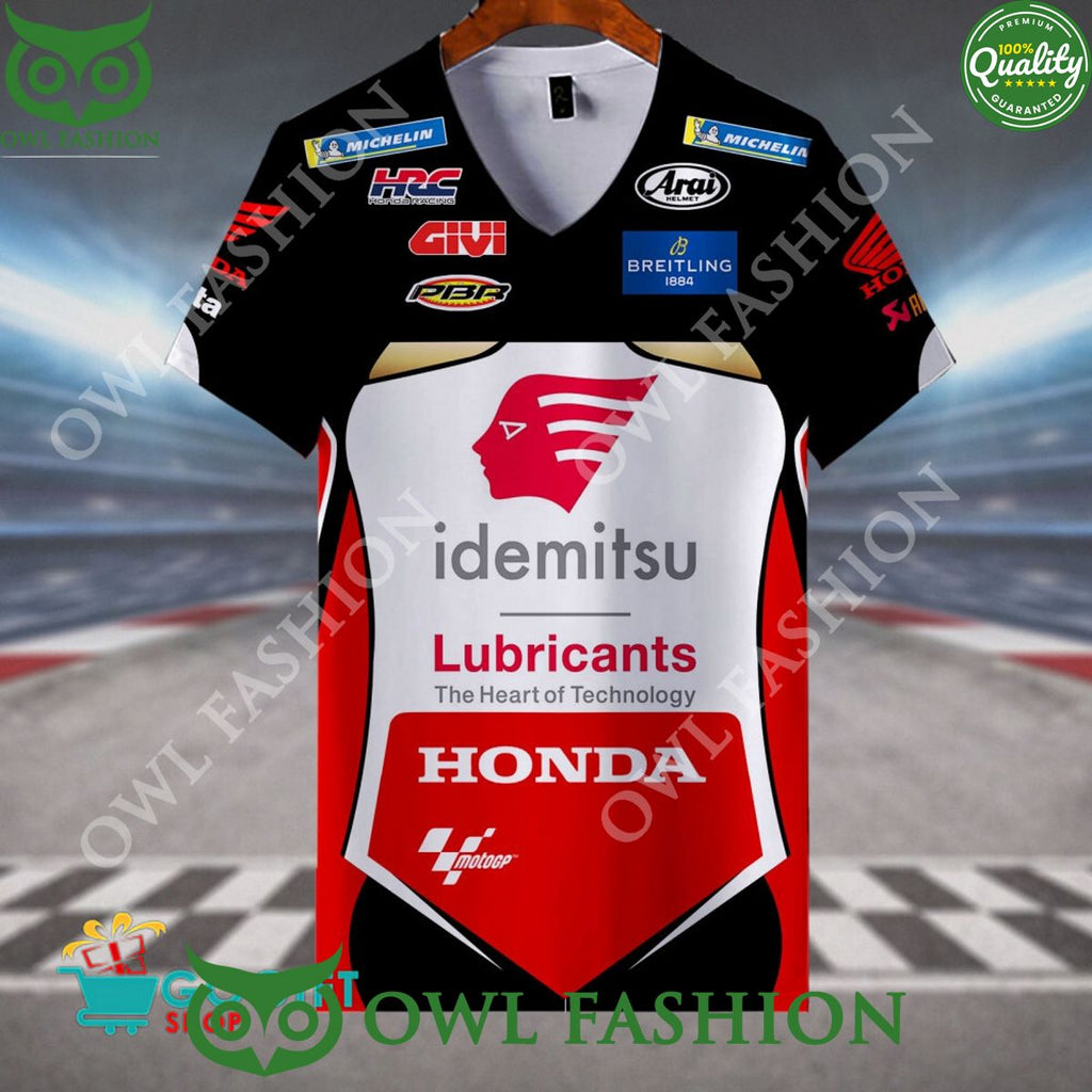 LCR Honda Team 2024 Idemitsu motorcycle polo shirt collection