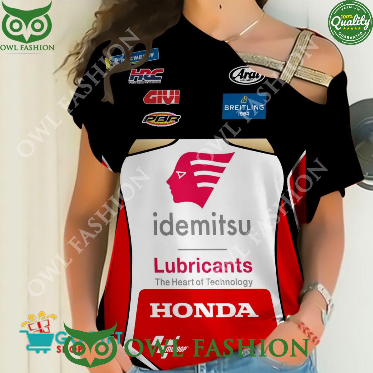 LCR Honda Team 2024 Idemitsu motorcycle polo shirt collection