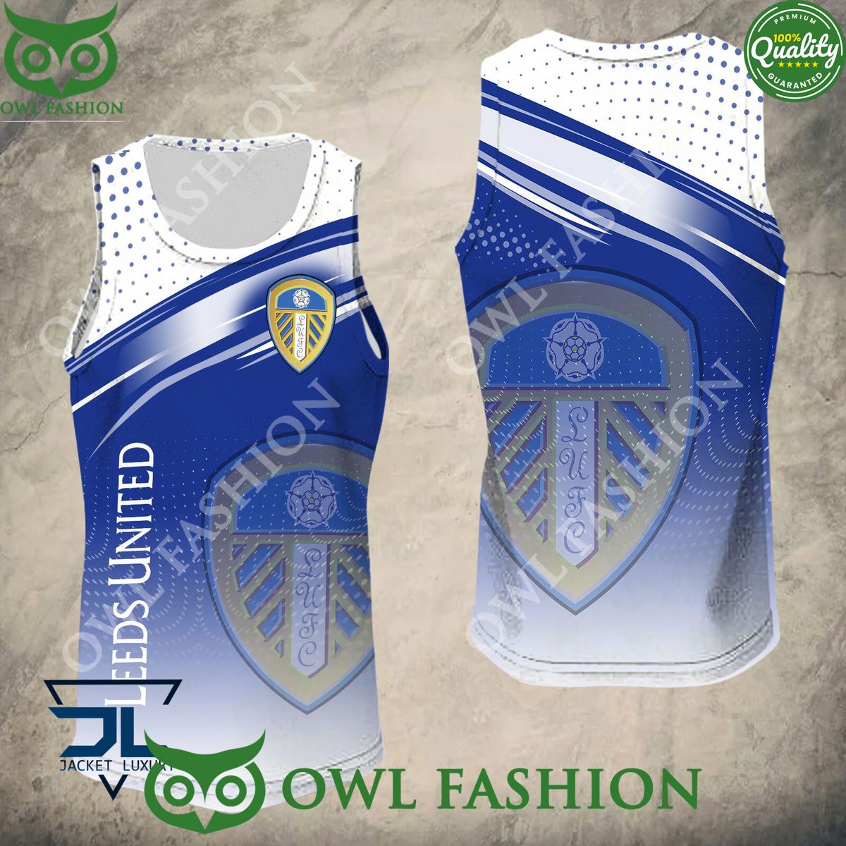 Leeds United F.C Football Club Logo Hoodie Shirt 2024