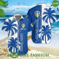 Leeds United Personalized ropical coconut tree 2024 Hawaiian Shirt