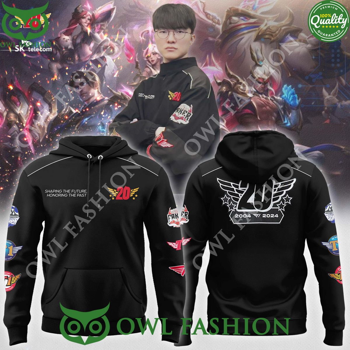 Legend Limited Faker LOL 20th Anniversary Hoodie