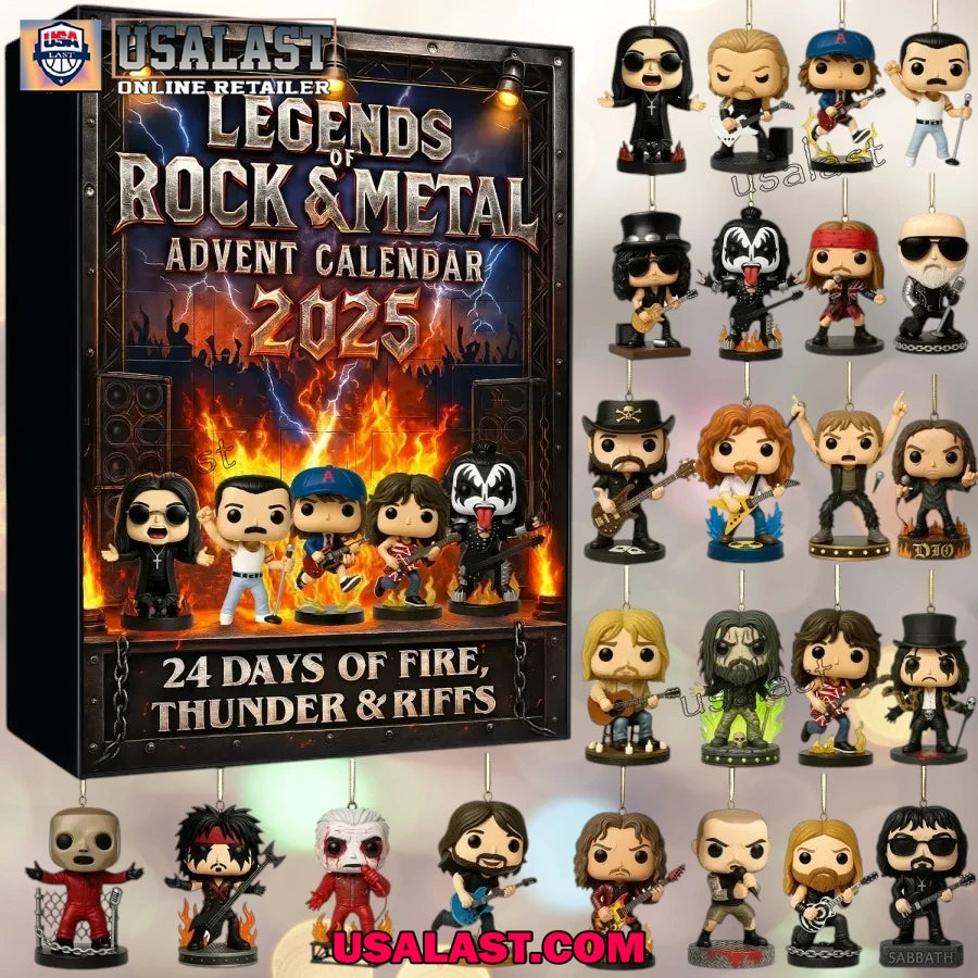 Legends of Rock And Metal Advent Calendar 2025
