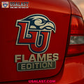 Liberty Flames Premium Car Emblem Custom 3D Badge