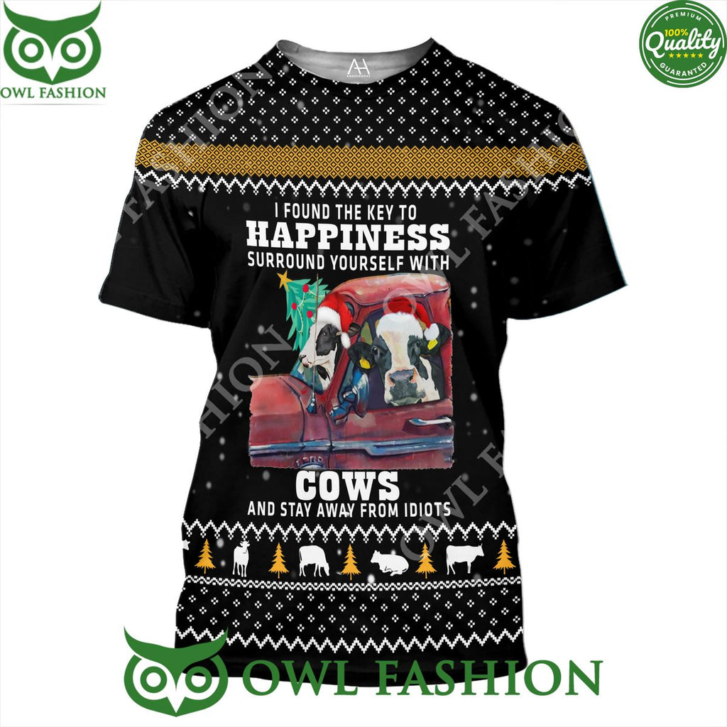 Life with Cows Premium Ugly Sweater
