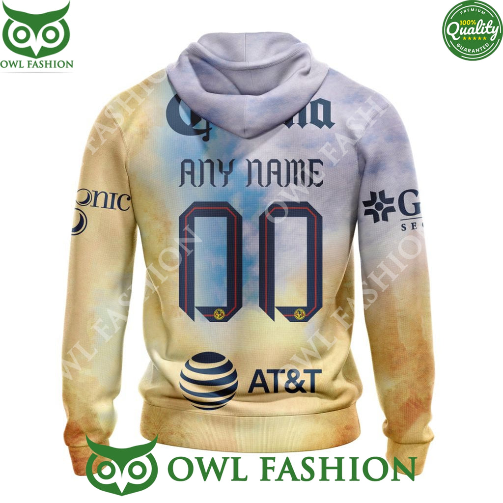 LIGA MX Club America Special Tricampeones Custom name number 3d hoodie