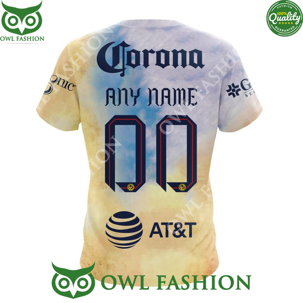 LIGA MX Club America Special Tricampeones Custom name number 3d hoodie