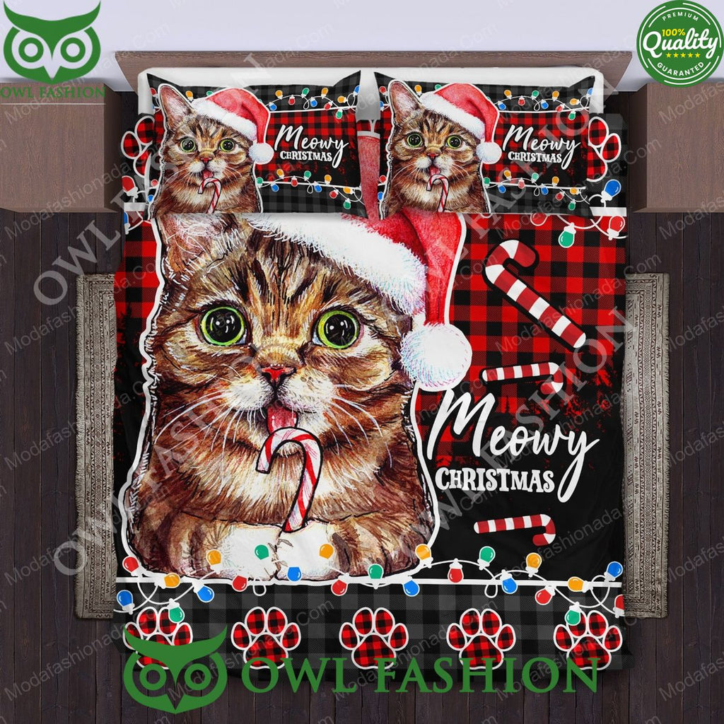 Lil Bub Cat Santa Christmas Limited Bedding Set