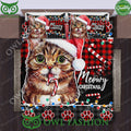 Lil Bub Cat Santa Christmas Limited Bedding Set