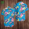 Limited Bud Light Hawaiian Shirt Pink Hibiscus Flower Gift For Beer Lovers