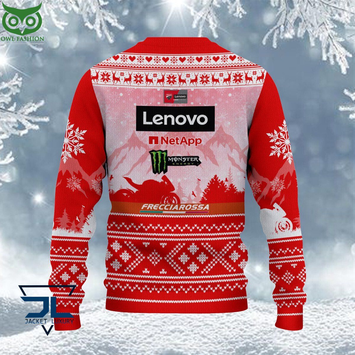 Limited Ducati Lenovo Team Ugly Sweater