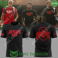 Limited Edition JESUS WON OHIO STATE Black T Shirt