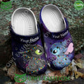 Limited Edition Stich Lights Galaxy Croc