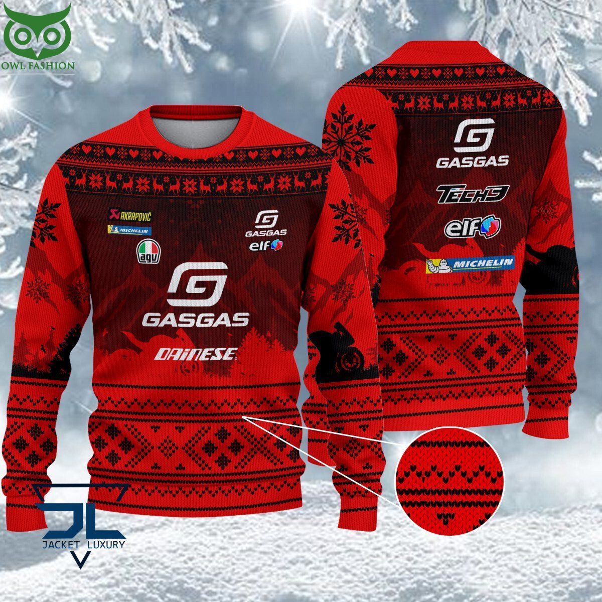 Limited Gasgas Factory Racing Tech 3 Ugly Sweater