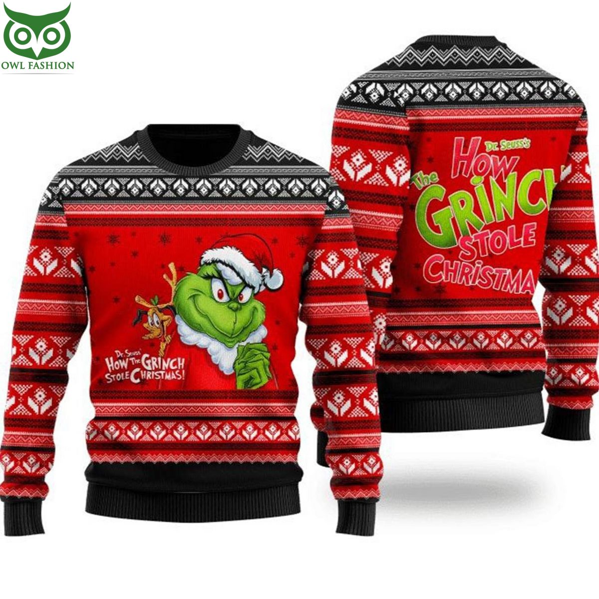 Limited How The Grinch Stole Christmas Ugly Xmas Sweater