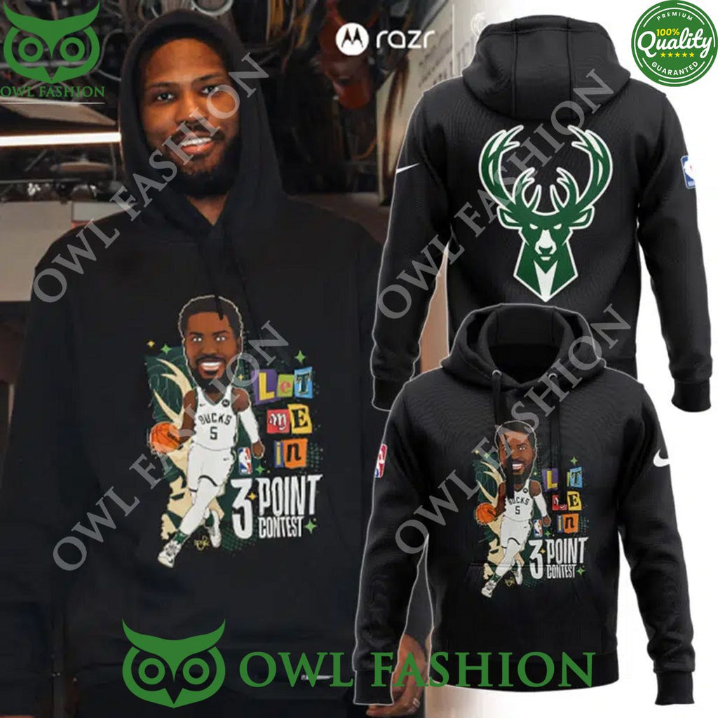 Limited Malik Beasley Milwaukee Bucks Basketball Hoodie