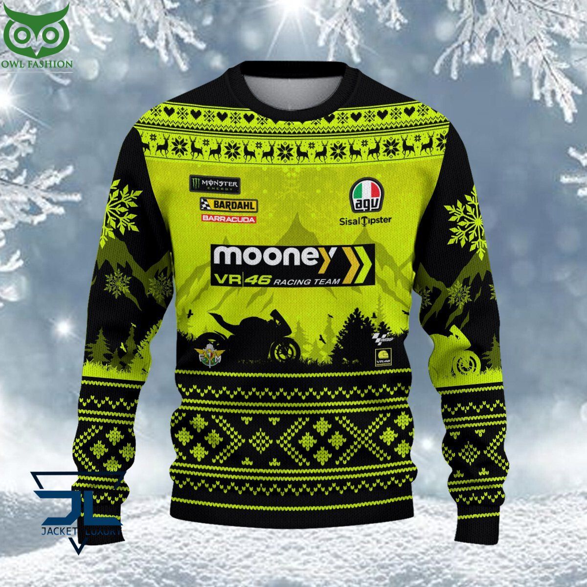 Limited Mooney VR46 Racing Team Ugly Sweater