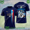 Limited Olympique De Marseille 125th Anniversary 1899 2024 3D T Shirt