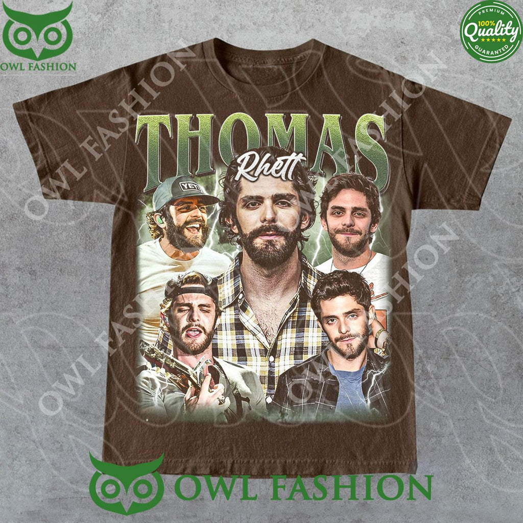 Limited Thomas Rett Vintage country singer T shirt