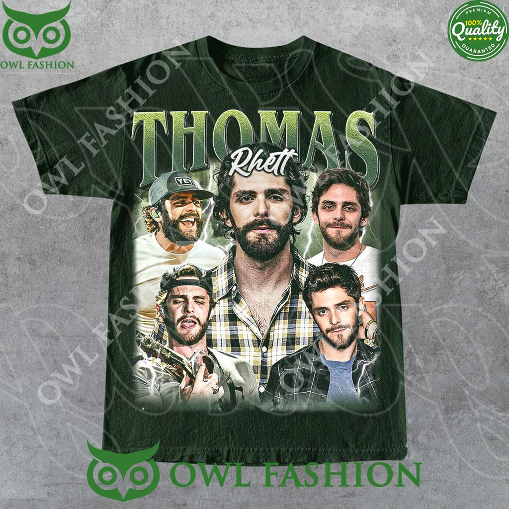 Limited Thomas Rett Vintage country singer T shirt