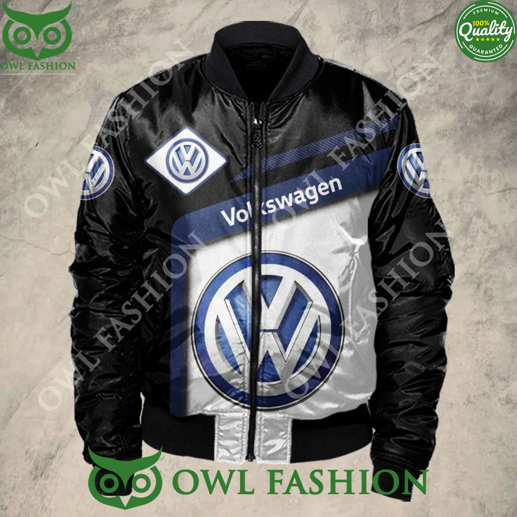 Limited Volkswagen Logo Brand 3D Bomber Jacket