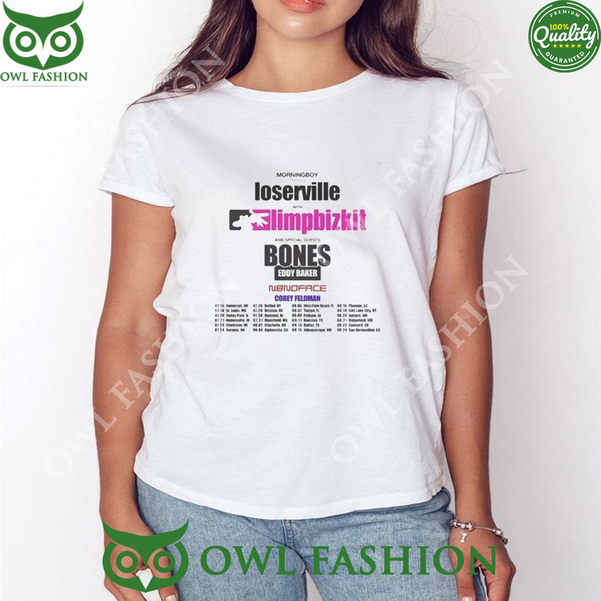 Limp Bizkit 2024 Loserville Tour Tshirt Hoodie