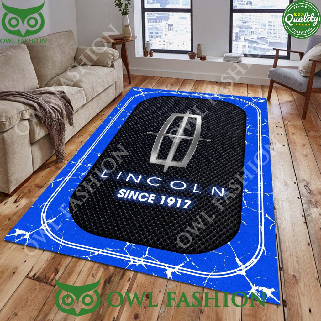 Lincoln luxury SUV United States Ford division stone marble rug carpet