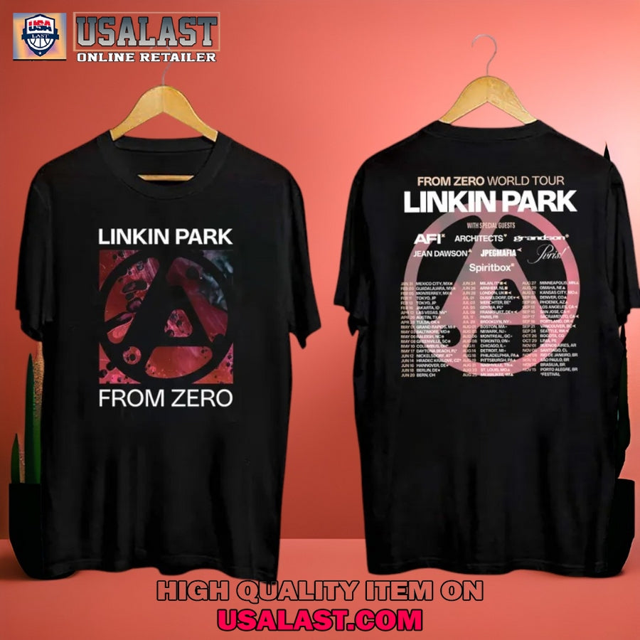 Linkin Park From Zero World Tour 2025 Shirt