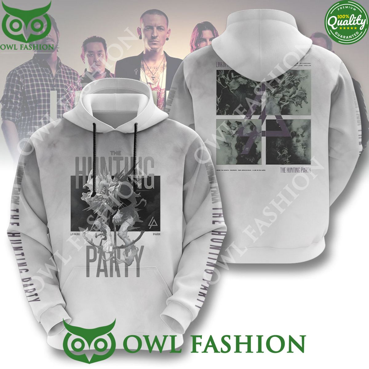 Linkin Park Hunting Party Limited 3D Tshirt Hoodie