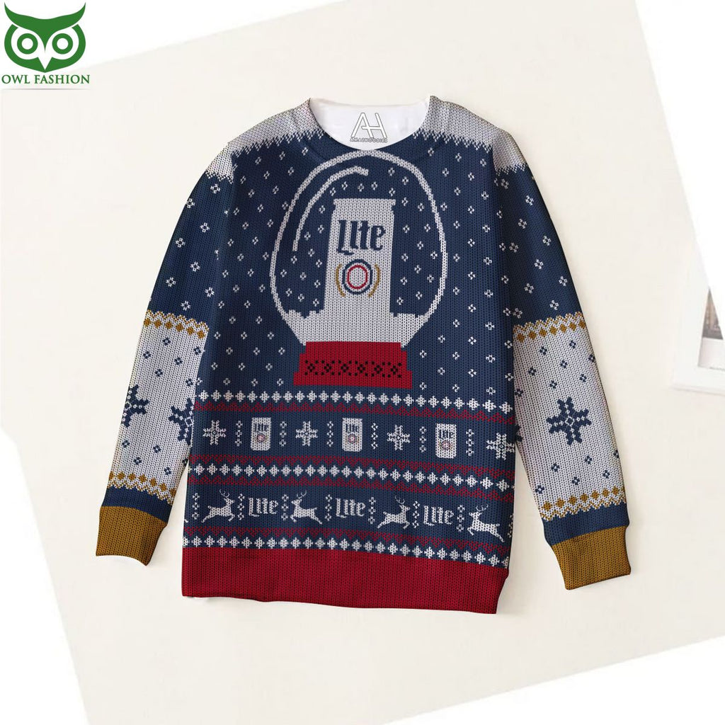 Lite Beer Brand Ugly Sweater Jumpers For Men