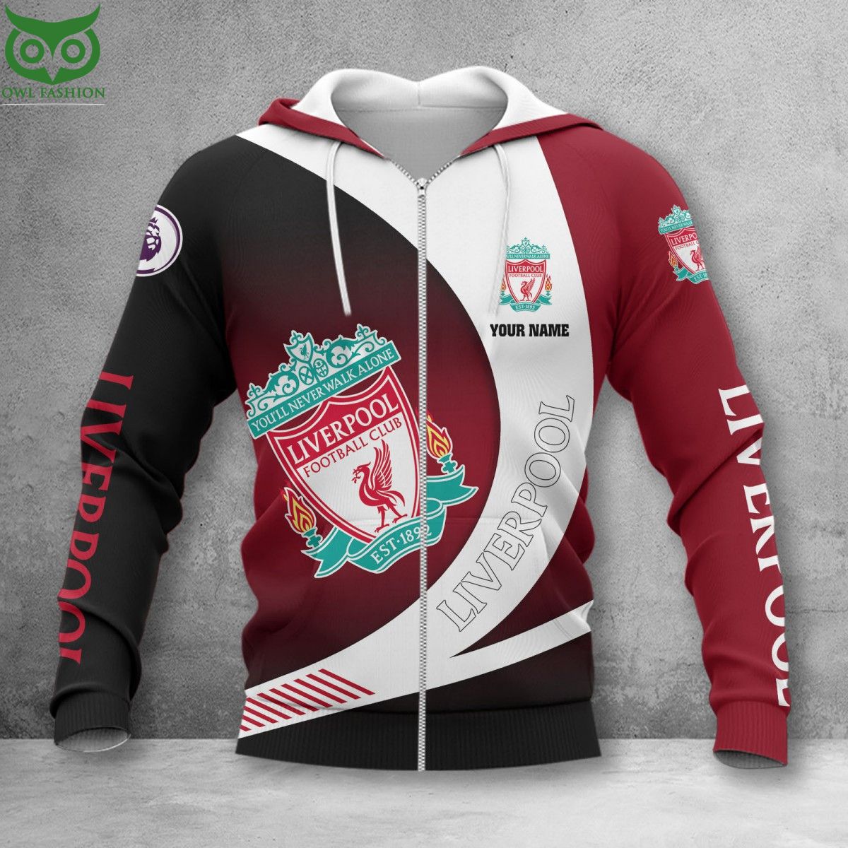 Liverpool F.C Premier League Hoodie T-shirt Sweatshirt
