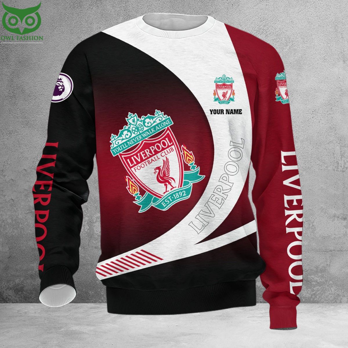 Liverpool F.C Premier League Hoodie T-shirt Sweatshirt