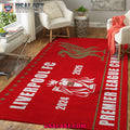 Liverpool FC 2024-2025 Premier League Champions Rectangular Rug