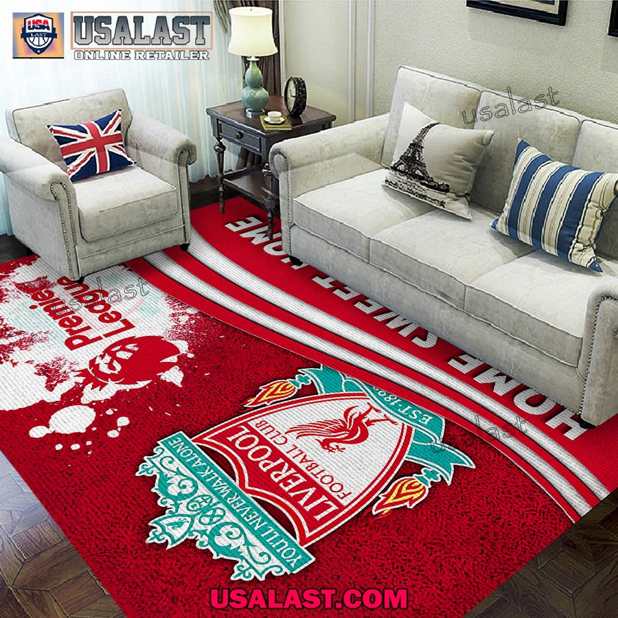 Liverpool FC Home Sweet Home Rectangular Rug