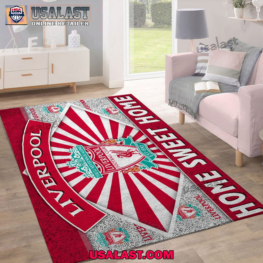 Liverpool FC Premium Rectangular Rug Gift For Fans