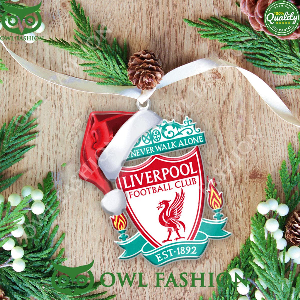 Liverpool Logo Christmas 2-Side Printed Ornament