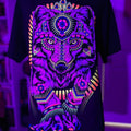 lobo blanco Cotton Black Casual T-Shirts, Hoodie, Sweatshirt | RetroVerseTees.com