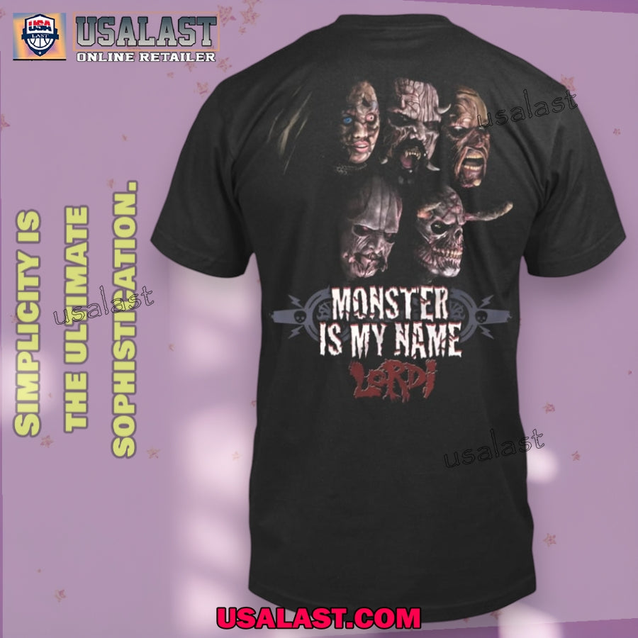 Lordi Band Monster Is My Name Unisex Tee Shirt