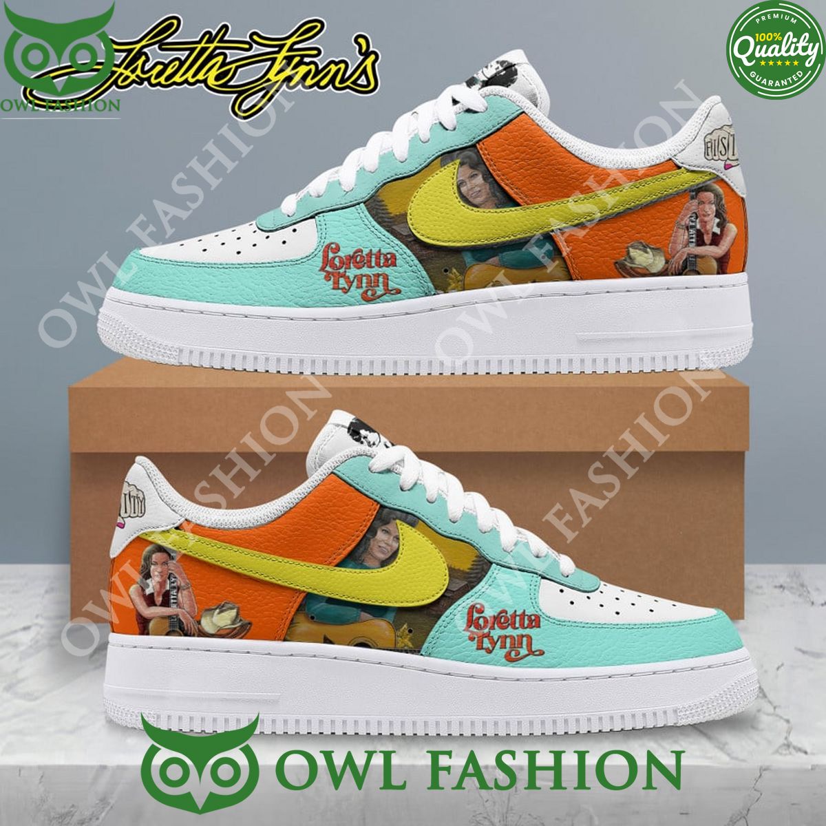 Loretta Lynn Fist City American country music singer Air Force 1 Shoes