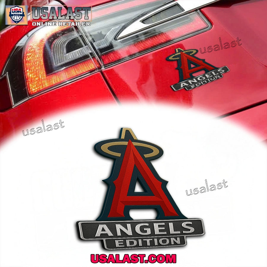 Los Angeles Angels Edition Custom 3D Car Badge Sticker