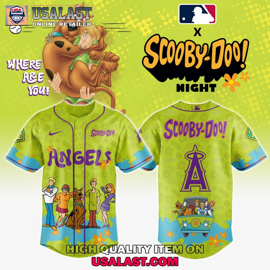 Los Angeles Angels Scooby Doo Night 3D Hoodie Set