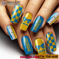 Los Angeles Chargers Women Custom Nails Set