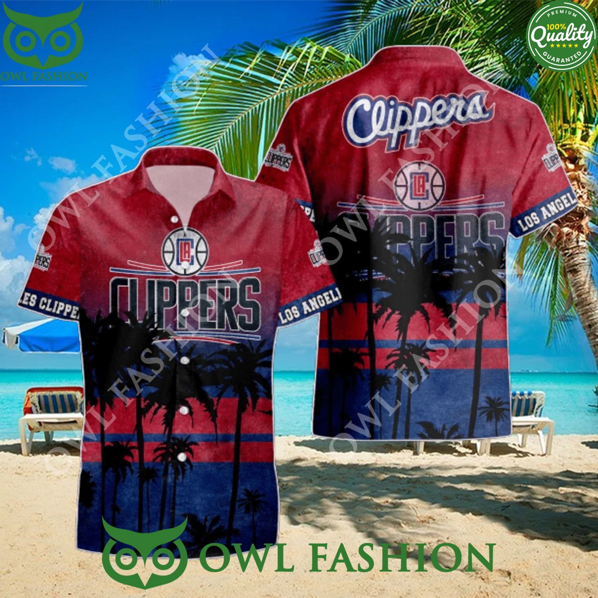 Los Angeles Clippers NBA Hawaiian Shirt Summer 2024