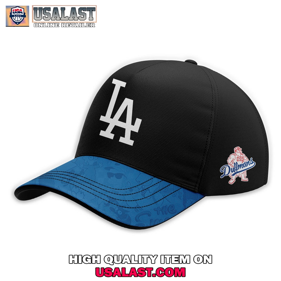 Los Angeles Dodgers Mix The Simpsons Heritage Custom Baseball Jersey