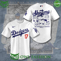 Los Angeles Dodgers x Shohei Ohtani Shotime Baseball Jersey Shirt