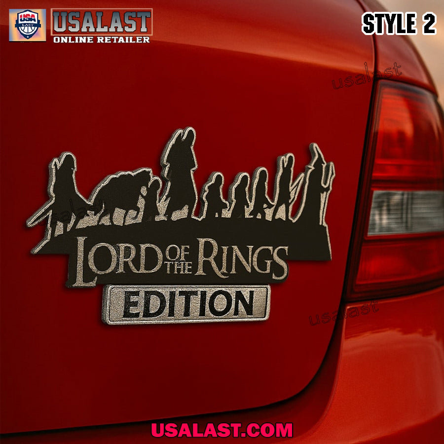 LOTR Edition Custom 3D Car Badge Sticker