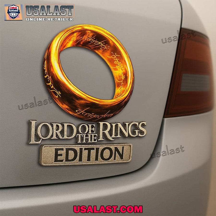 LOTR Edition Custom 3D Car Badge Sticker