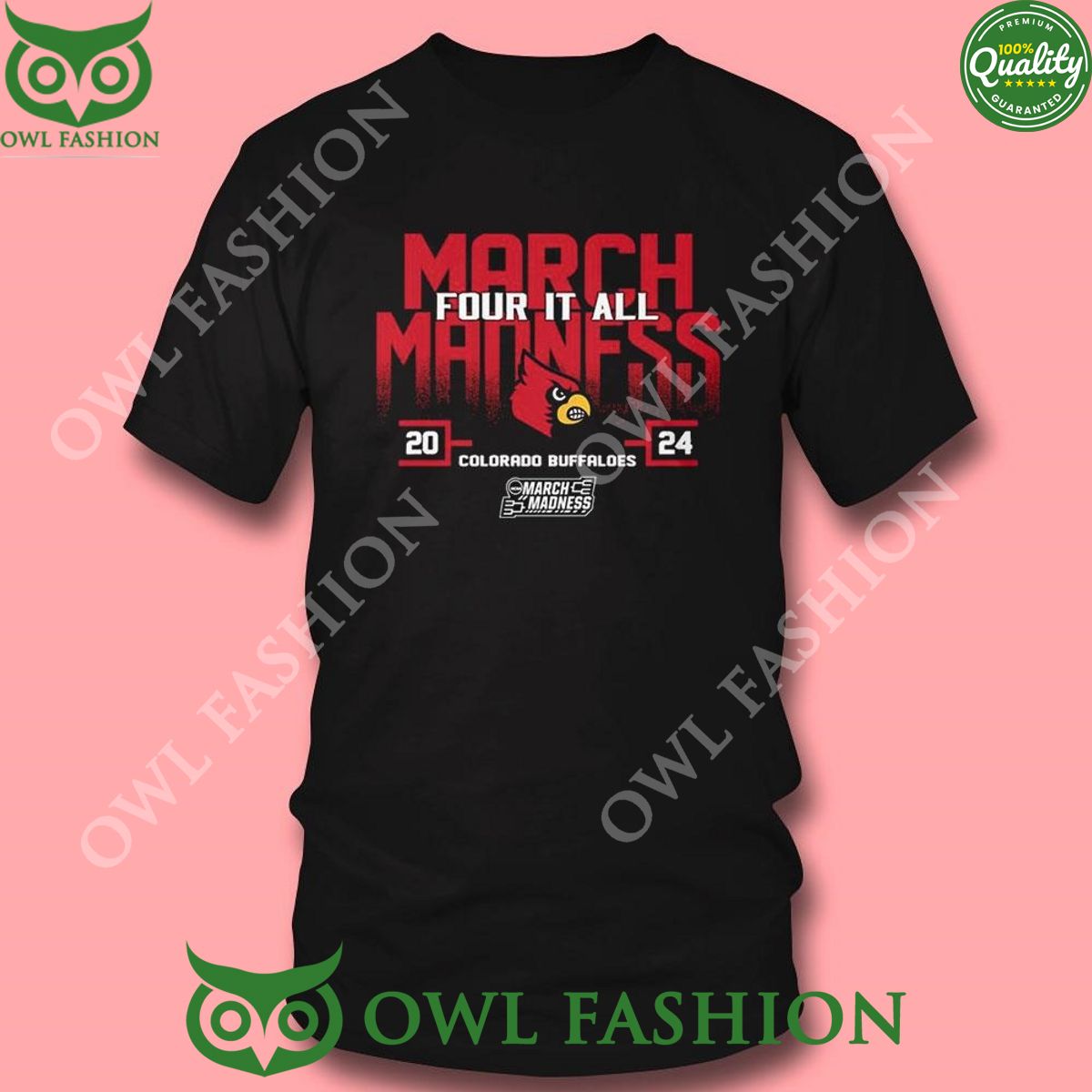 Louisville Cardinals 2024 Ncaa March Madness Four It All Shirt Sweater Sweater
