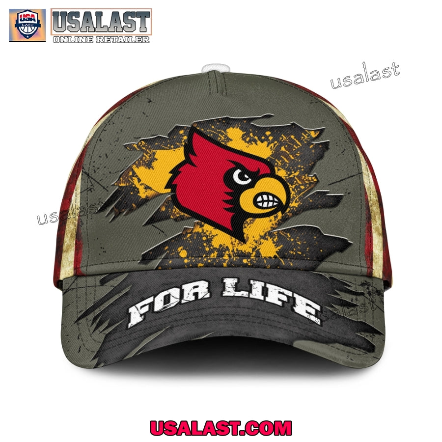 Louisville Cardinals For Life Classic Cap